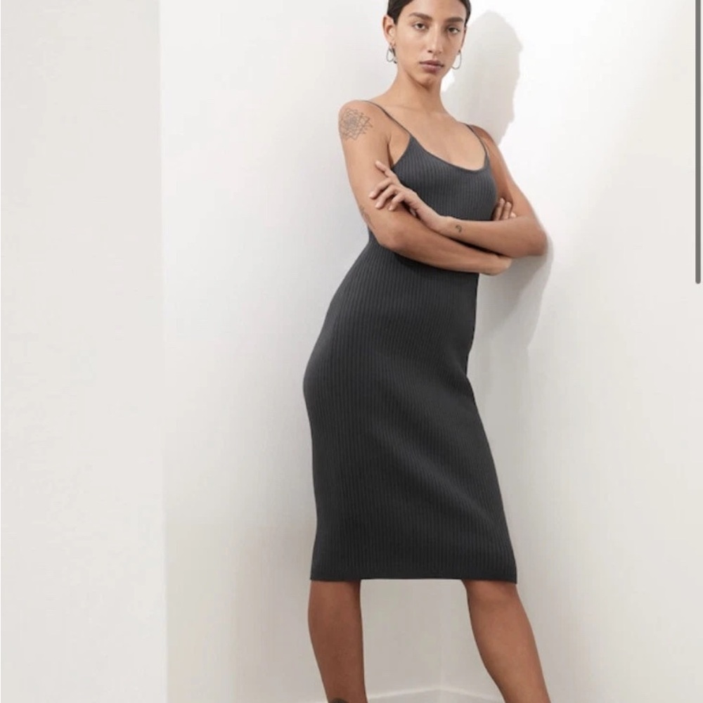 NWT Banana Republic Ribbed Sweater Dress UV Resistant